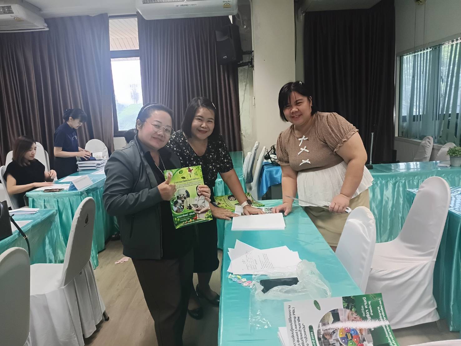 บรรยากาศการนำส่งเล่มนวัตกรรม 7 สิงหาคม 2569