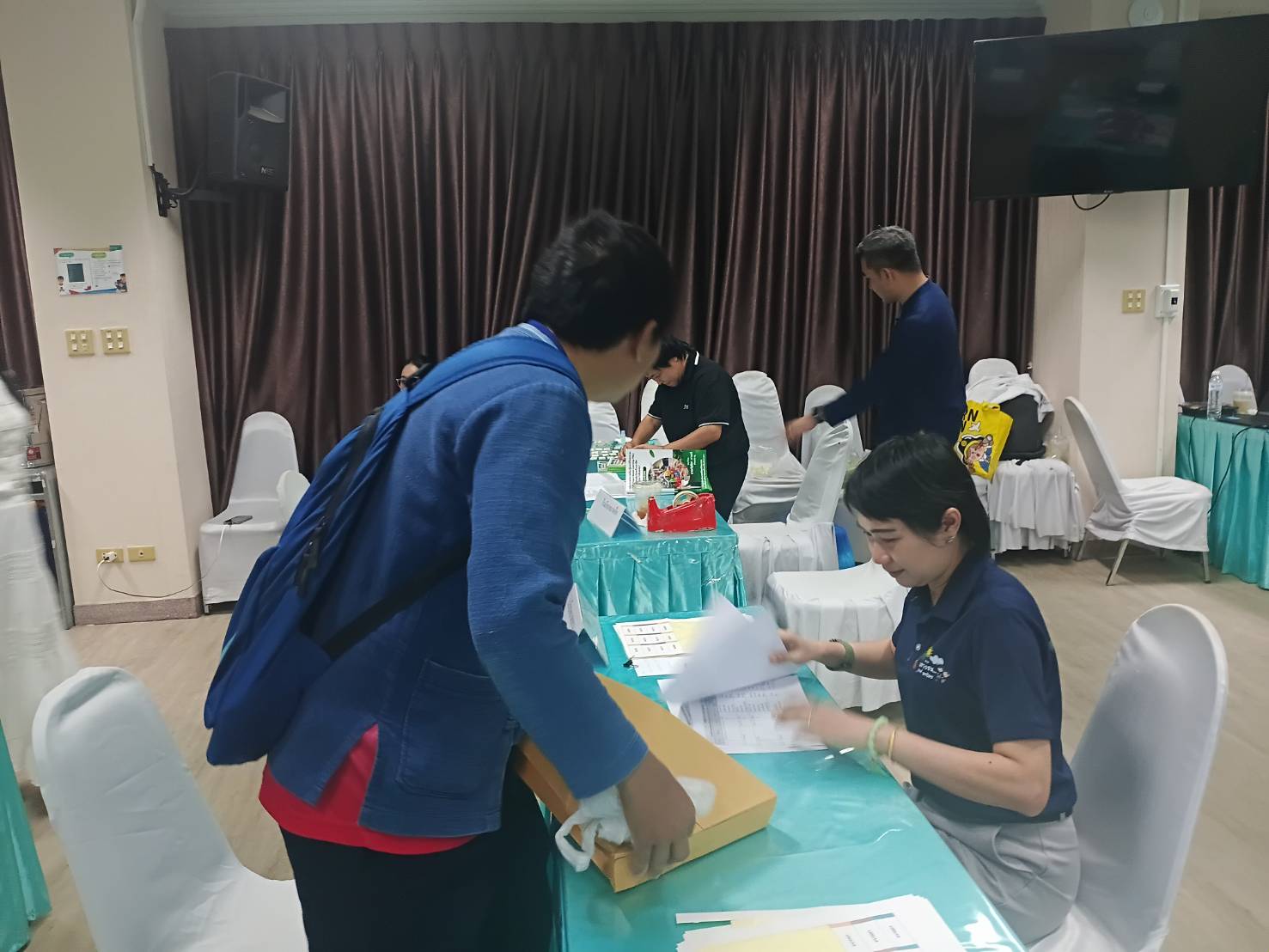 บรรยากาศการนำส่งเล่มนวัตกรรม 7 สิงหาคม 2569