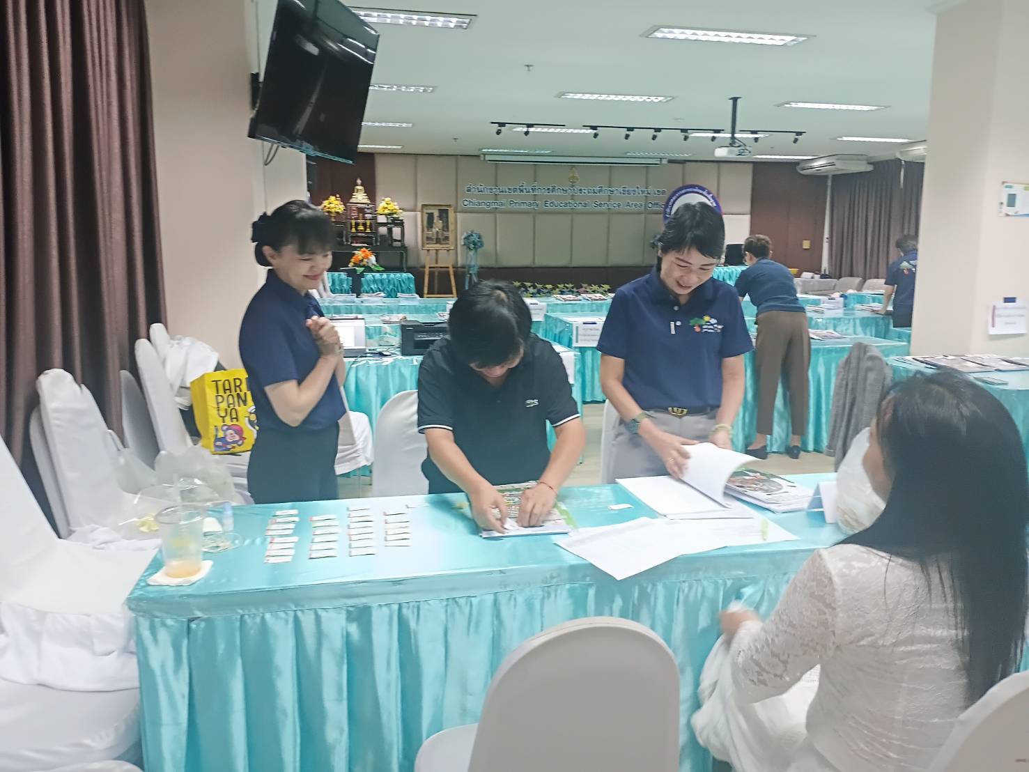 บรรยากาศการนำส่งเล่มนวัตกรรม 7 สิงหาคม 2569