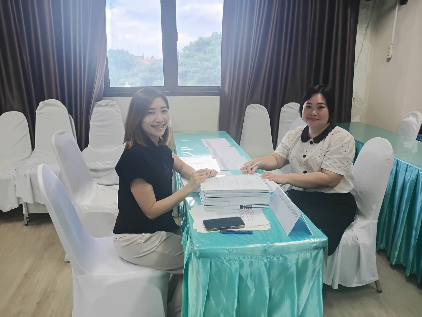 บรรยากาศการนำส่งเล่มนวัตกรรม 7 สิงหาคม 2569