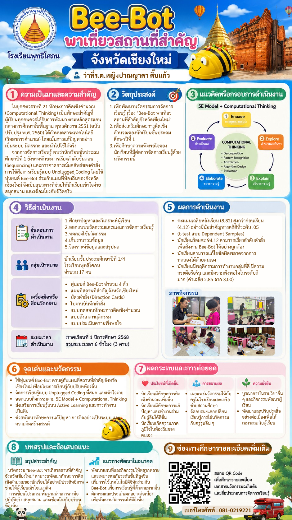 Bee-Bot พาเที่ยวสถานที่สำคัญ จังหวัดเชียงใหม่